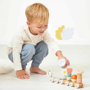 JANOD trekfiguur Sweet Cocoon slakkentrein 1jr+