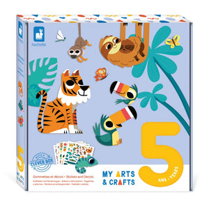 JANOD atelier knutselset stickers plakken 5 jr+