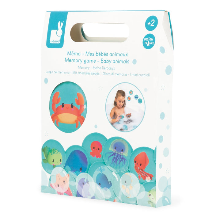 JANOD badspeelgoed memory Babydieren 2jr+
