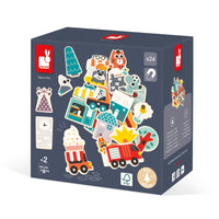 JANOD magneten stad 2 jr+ / 24 stks