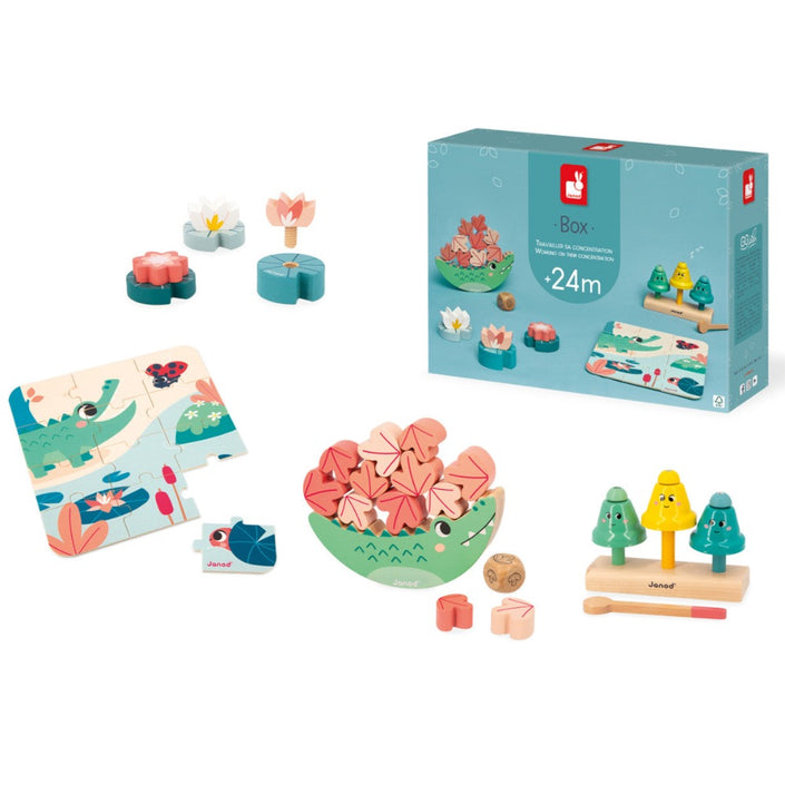 JANOD spellenbox 4 in 1 - 24 mnd 2 jr+