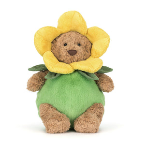 Jellycat knuffel Bartholomew Bear Daffodil Outfit 670983166514 a