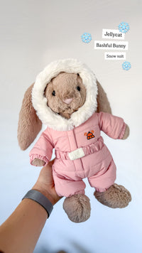 Jellycat knuffel Bashful Bunny snow suitBAS3BSKI PSikhouvanjou