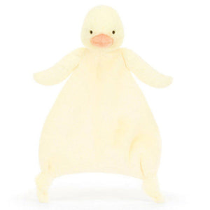 Jellycat knuffeldoekje bashful duckling