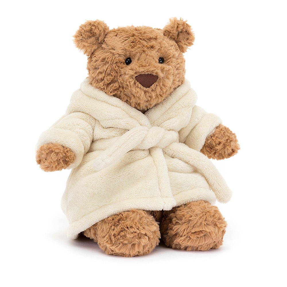 Jellycat knuffel Bartholomew Bear bathrobe – PSikhouvanjou