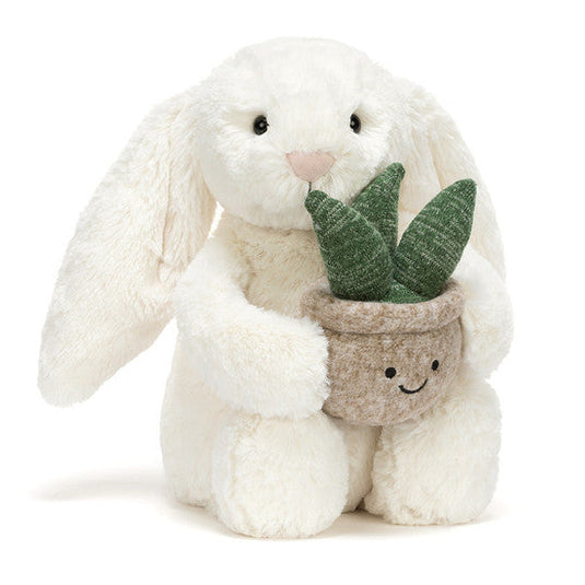JellycatknuffelbunnycreamwithPlantBB3PLA670983166385