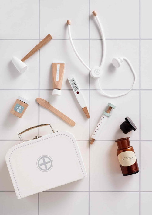 Kids Concept dokterskoffer wit 3 jr+