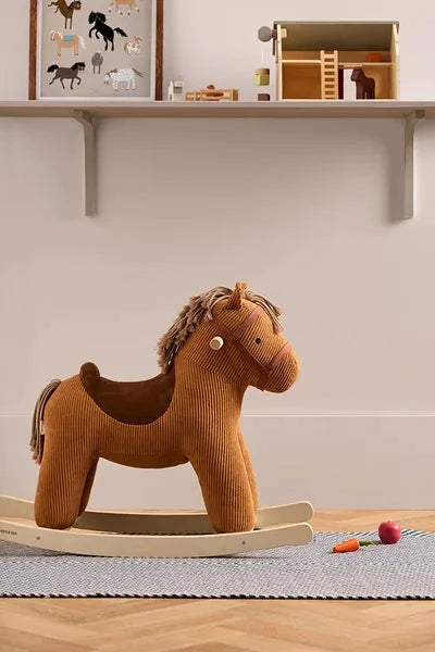 Kids Concept hobbelpaard Vera bruin 18 mnd+