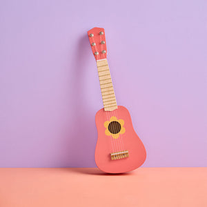 Kids Concept gitaar bloem roze1000951