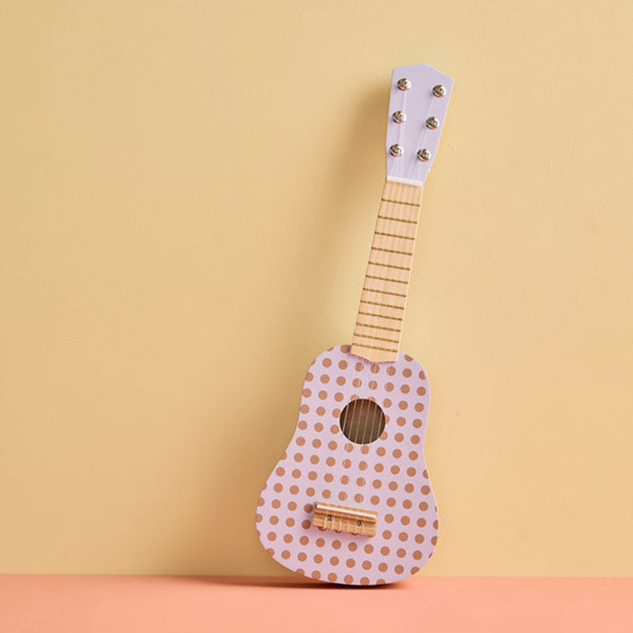 Kids Concept gitaar stippen lila1000952c