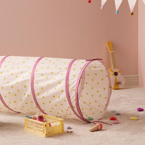 Kids Concept speeltunnel stippen roze 7340028736776 a