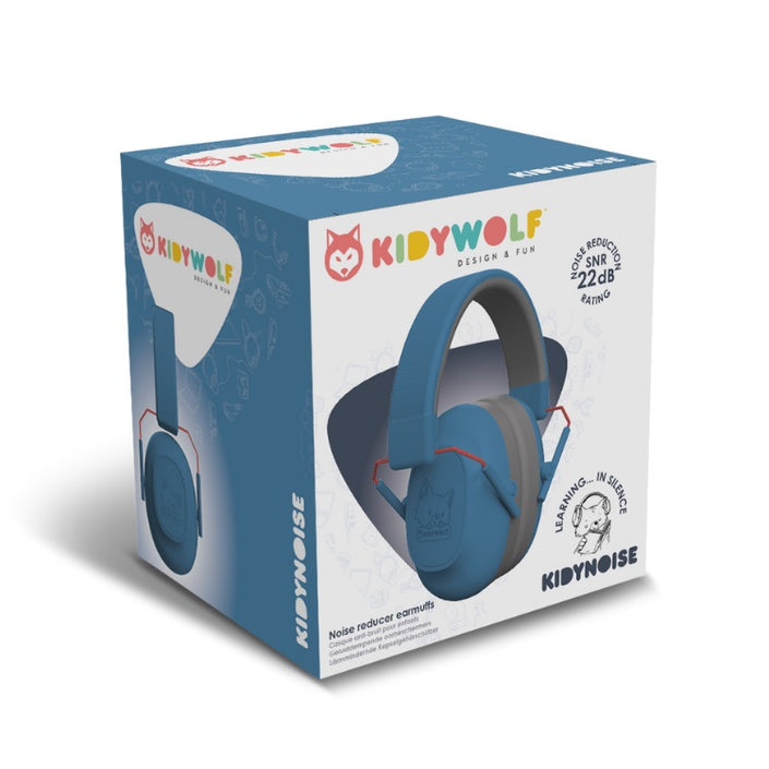Kidywolf Kidynoise noise cancelling koptelefoon blauw
