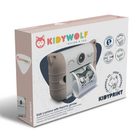 Kidywolf Kidyprint kindercamera met printer roze 4 jr+