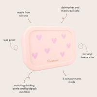 Kidzroom lunchbox pink hearts 030-01066 b