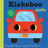 Kiekeboe auto schuifboekje 18 mnd+