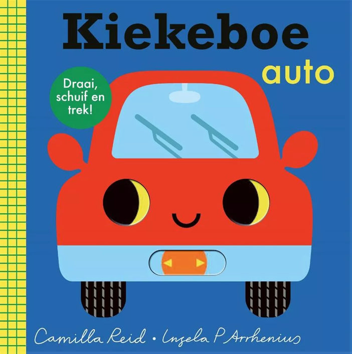 Kiekeboe auto schuifboekje 18 mnd+