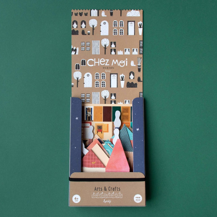 LONDJI herbruikbare stickers Chez moi 4 jr+