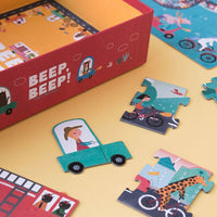 LONDJI puzzel Beep Beep! 3jr+ / 48 stks