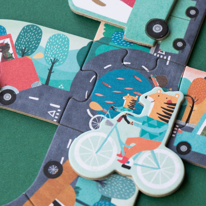 LONDJI puzzel Petit voyage 3jr+ / 24 stks