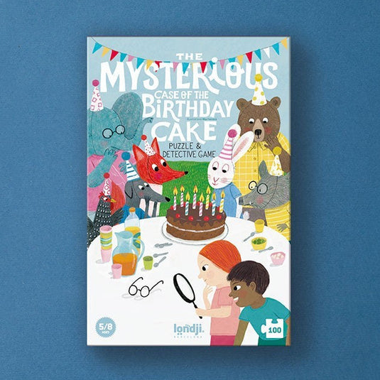 LONDJ puzzel The mysterious case of the birthday cake 5jr 100 stks 8436580428699 a