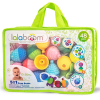 Lalaboom educatieve kralen 48 stks 10 mnd+