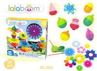 Lalaboom educatieve kralen bloemen 25 stks 10 mnd+
