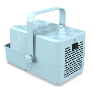 Lalarma bellenblaasmachine blauw0792649526675