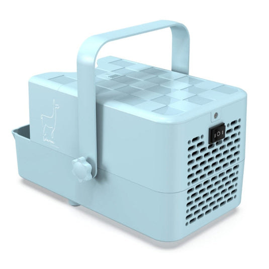 Lalarma bellenblaasmachine blauw0792649526675