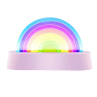 Lalarma dancing rainbow lamp lila