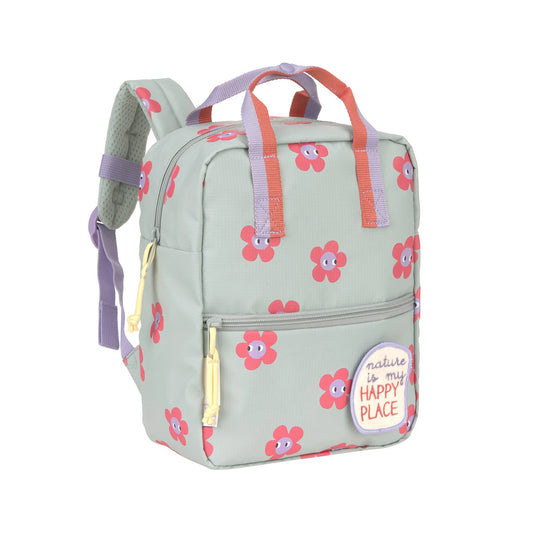Lassig mini square rugzak happy trails flower 12030647050