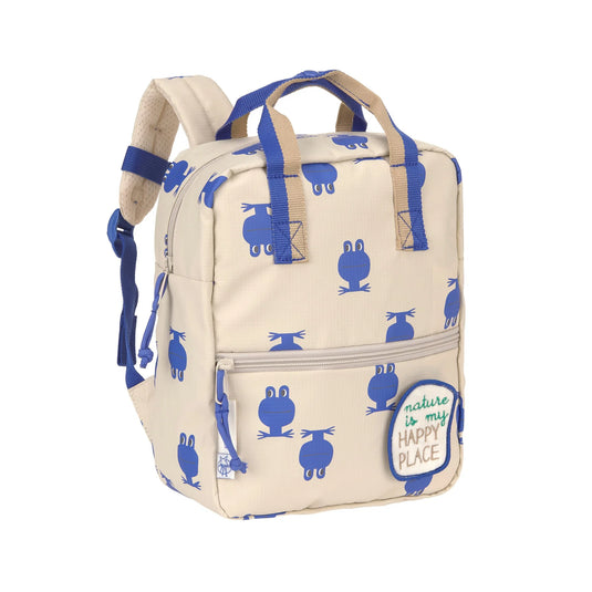 Lassig mini square rugzak happy trails frog 12030641019