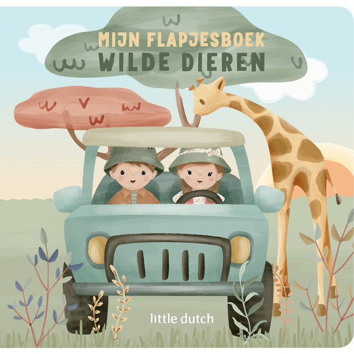 Little Dutch mijn flapjesboek wilde dieren 9789056472467