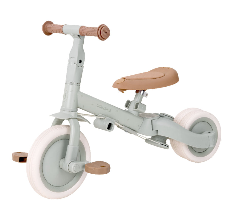 Little Dutch Driewieler 4 in 1 green 1 jr+4