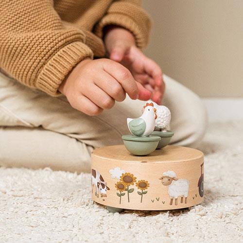 Little Dutch muziekdoos Little Farm 1 jr+