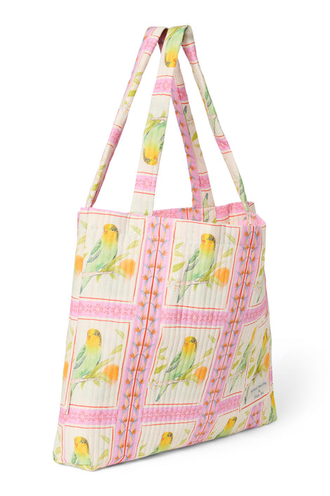 Maison Mangostan x Studio Noos mom bag Birds