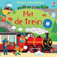 Met de trein - geluidenboek 1 jr+UA09437