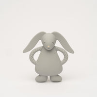 Moonie bijtspeeltje bunny silver 0 mnd