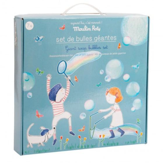 Moulin Roty reuze bellenblaas set 7 jr+