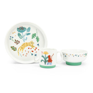 Moulin Roty porseleinen servies La foret Mawa