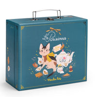 Moulin Roty porseleinen theeservies Les Parisiennes 3 jr+