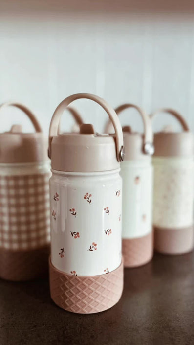 Mrs Ertha stainless steel drinkfles Flower buds