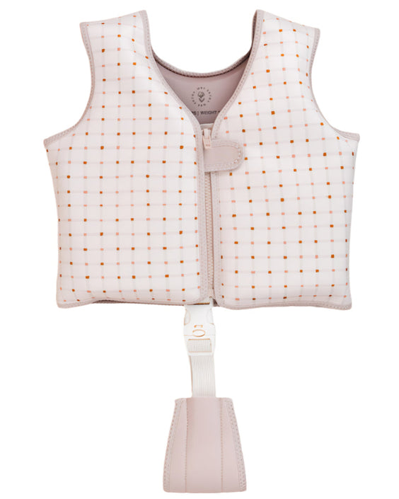 Mrs Ertha zwemvest organic squares