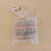 Mushie foam bath puzzle 3 jr+3