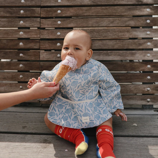 Mushie slab lange mouw blauwe bloemen 840355803334 a