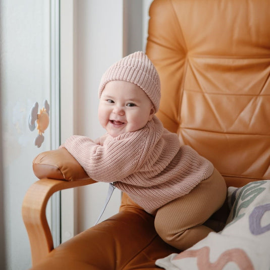 Mushie babyspeeltje spinner sun 10 mnd+