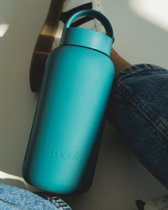 Muuki drinkfles daily bottle Tahiti blue 720 mlMUK20b