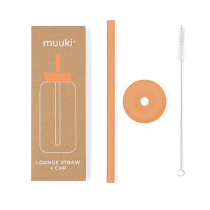 Muuki lounge straw + dop tropical papayaMUKSTRAW15