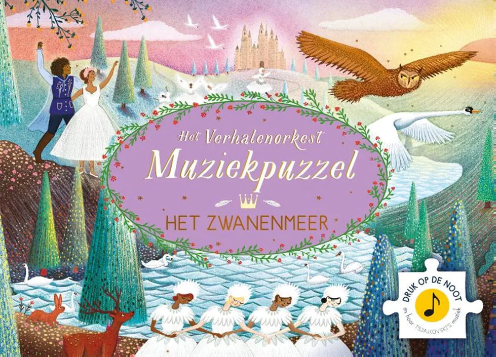 Muziekpuzzel Het zwanenmeer 3 jr+