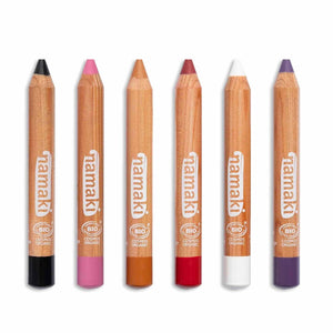 Namaki schminkpotloden horror 6 kleuren 3 jr+