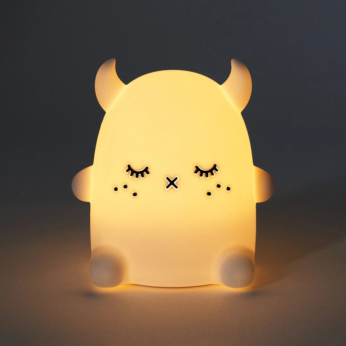 Noodoll nachtlampje Ricepuffy wit monster